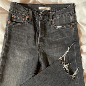 wedgie Levi jeans!